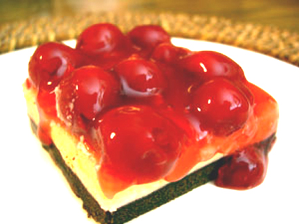 Triple Chocolate Cherry Bars Triple Chocolate Cherry Bars picture